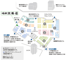 横浜ポルタ店地図